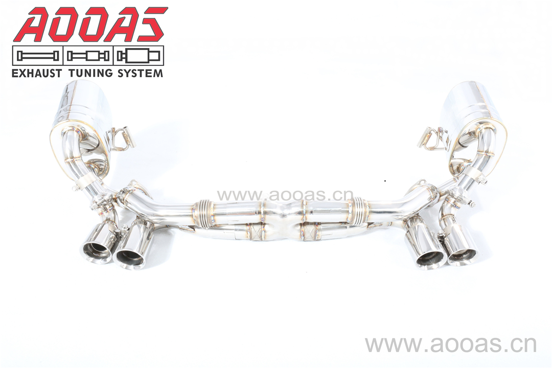 2008-2011 Porsche 997.2 3.6/3.8 All SS304 / Valvetronic Muffler System